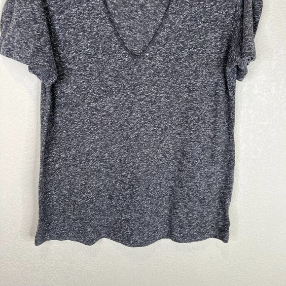 LNA Women Cold Shoulder Knit Pullover Short Sleeve Gray Size Small - Picture 4 of 10